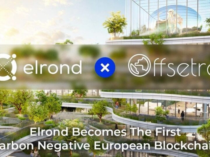 Elrond Network becomes carbon negative by offsetting more CO2 than the blockchain is responsible for