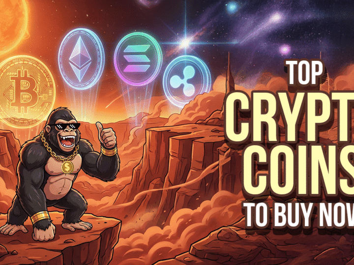 Leading Cryptocurrencies Alert: 10 Top Crypto Coins to Track as APEMARS Stage 5 Presale