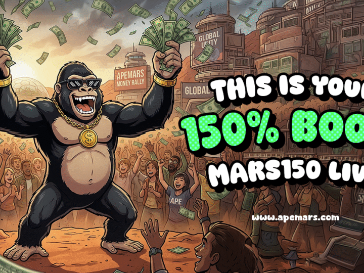 Pepe & Toshi Created Early Winners: Now APEMARS Stage 17 Drives the Next 100x Meme Coin Trend With MARS150 Bonus Code