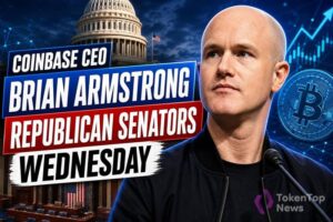 Coinbase CEO Brian Armstrong to Address Republican Senators Wednesday