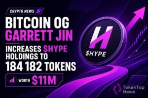 Bitcoin OG Garrett Jin Increases $HYPE Holdings to 184,182 Tokens Worth $11M