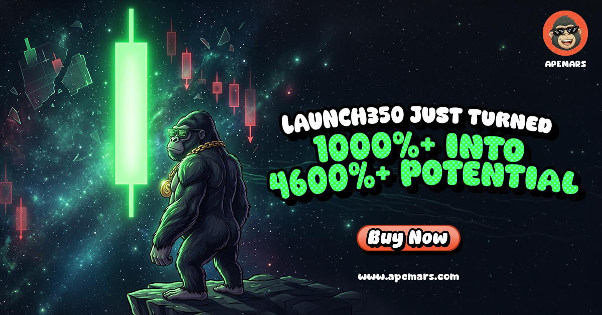 Did Bitcoin and Litecoin Leave You Behind? Get In APEMARS ($APRZ) Stage 22 Presale With 350% Extra Tokens – Next 100x Crypto