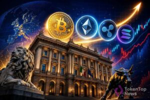 Intesa Sanpaolo Expands Crypto Exposure: BTC, ETH, XRP, SOL in Focus