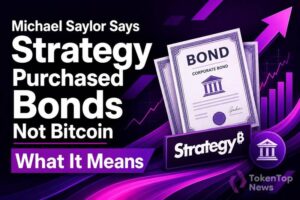 Michael Saylor Says Strategy Purchased Bonds, Not Bitcoin: What It Means