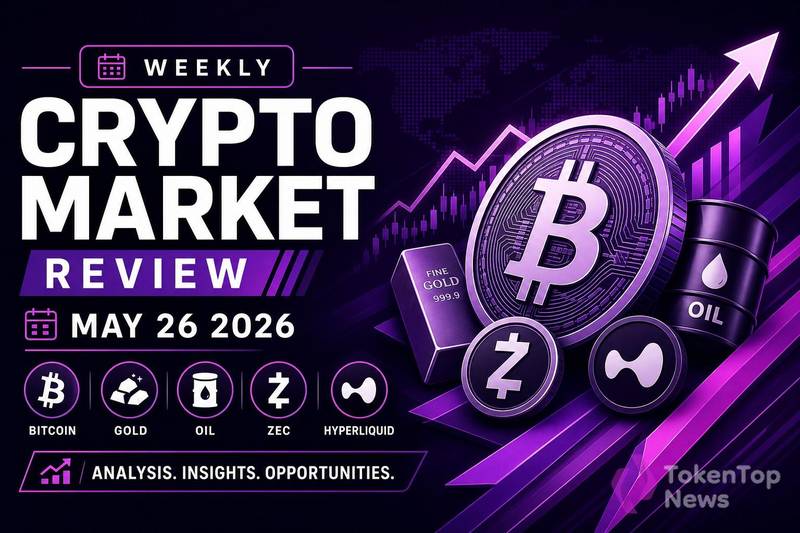 Weekly Crypto Market Review May 26 2026: Bitcoin, Gold, Oil, ZEC & Hyperliquid Analysis