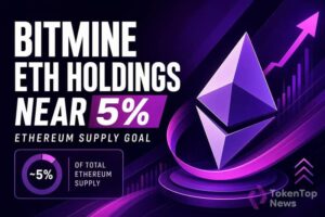 Bitmine ETH Holdings Near 5% Ethereum Supply Goal