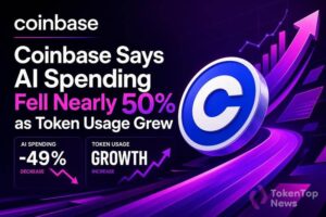 Coinbase Says AI Spending Fell Nearly 50% as Token Usage Grew