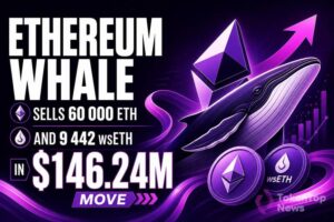 Ethereum Whale Sells 60,000 ETH and 9,442 wsETH in $146.24M Move