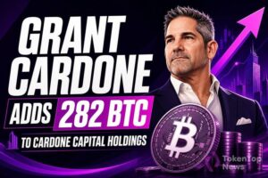 Grant Cardone Says Cardone Capital Is Adding 282 BTC to Its Bitcoin Holdings