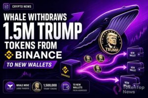 Whale Withdraws 1.5M TRUMP Tokens From Binance to New Wallets