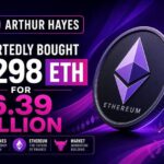 Arthur Hayes Reportedly Bought 3,298 ETH for $6.39 Million