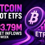 Bitcoin Spot ETFs See $33.79M in Net Inflows Last Week