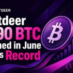 Bitdeer 990 BTC Mined in June Sets Record