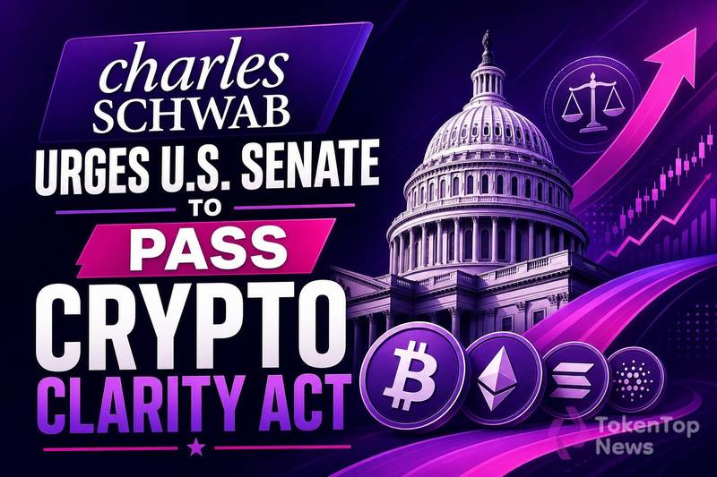 Charles Schwab Urges U.S. Senate to Pass Crypto Clarity Act