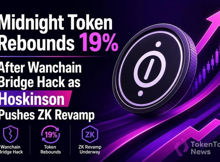 Midnight Token Rebounds 19% After Wanchain Bridge Hack as Hoskinson Pushes ZK Revamp