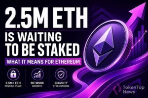 More Than 2.5 Million ETH Is Waiting to Be Staked: What It Means for Ethereum