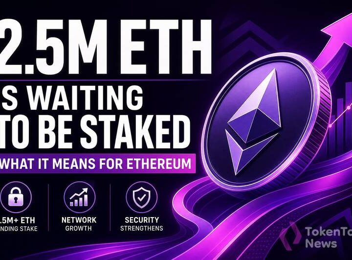 More Than 2.5 Million ETH Is Waiting to Be Staked: What It Means for Ethereum