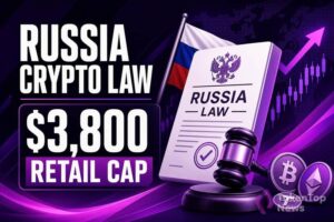Russia Crypto Market Law Sets $3,800 Retail Cap