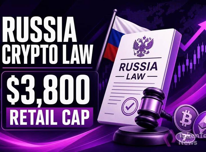 Russia Crypto Market Law Sets $3,800 Retail Cap