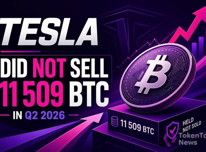 Tesla Did Not Sell Its 11,509 BTC in Q2 2026