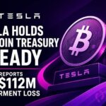 Tesla Holds Bitcoin Treasury Steady, Reports $112M Impairment Loss