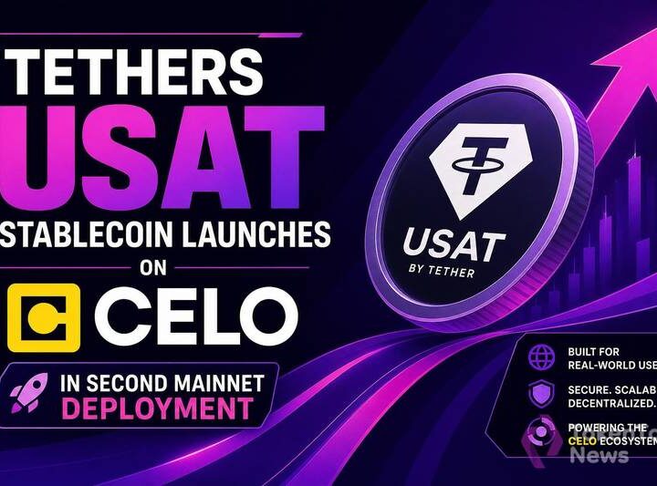 Tether’s USAT Stablecoin Launches on Celo in Second Mainnet Deployment