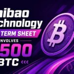 Zhibao Technology BTC Term Sheet Involves 3,500 BTC