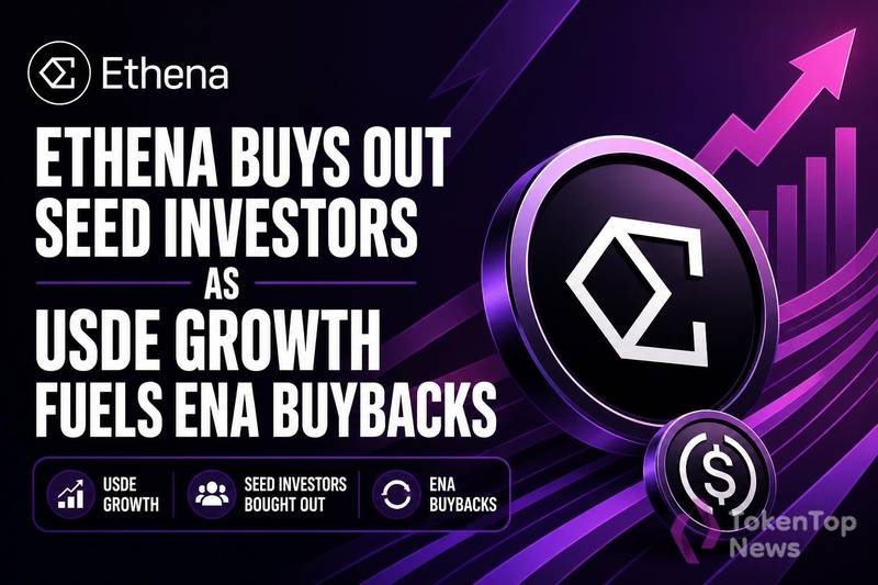 Ethena Buys Out Seed Investors as USDe Growth Fuels ENA Buybacks