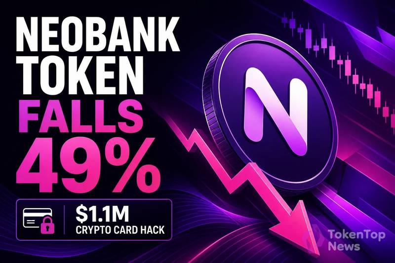 Neobank Token Falls 49% After $1.1M Crypto Card Hack
