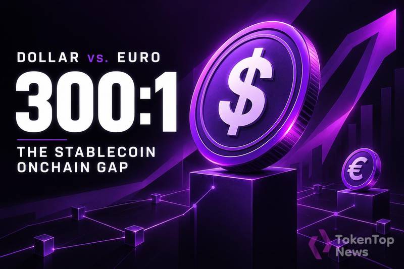 Dollar vs. Euro Stablecoins: Inside the 300-to-1 Onchain Gap