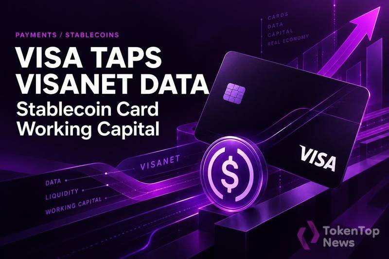 Visa Taps VisaNet Data for Stablecoin Card Working Capital