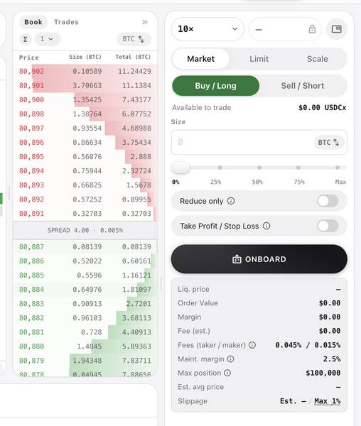 Titan Privacy Orderbook