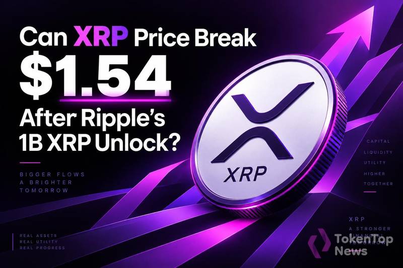 Can XRP Price Break $1.54 After Ripple's 1B XRP Unlock?